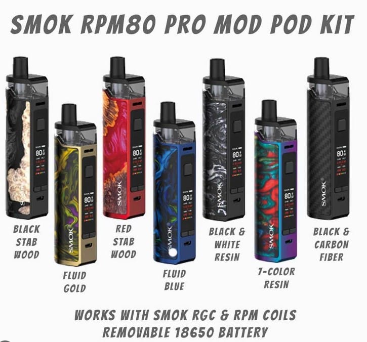 SMOK RPM80 Pro Pod Mod Kit