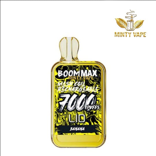 Lio Boom Max 7000 Hơi by IJoy Banana Ice - Chuối Lạnh