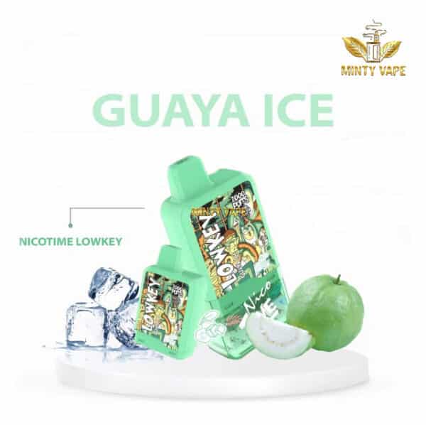 Pod Nicotime Lowkey 7000 Hơi Guava Ice - Ổi Lạnh