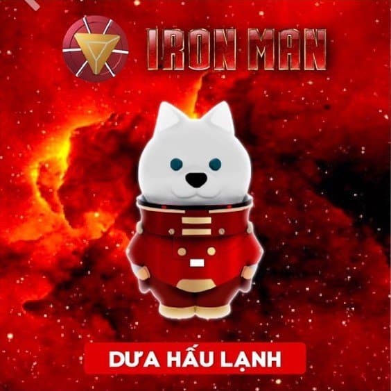 Pod Space Husky V2 6000 hơi Iron Man - Dưa Hấu Lạnh