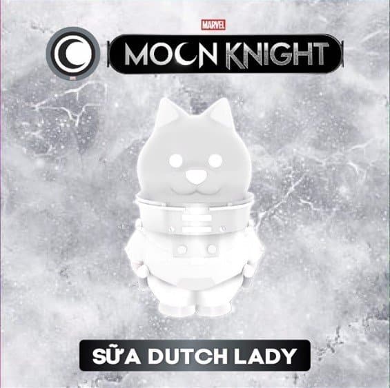 Pod Space Husky V2 6000 hơi Moon Knight - Sữa Dutch Lady
