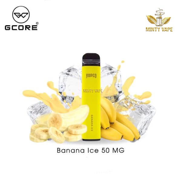 Rodeo Pod 1600 Hơi by Gcore Banana Ice - Chuối Lạnh