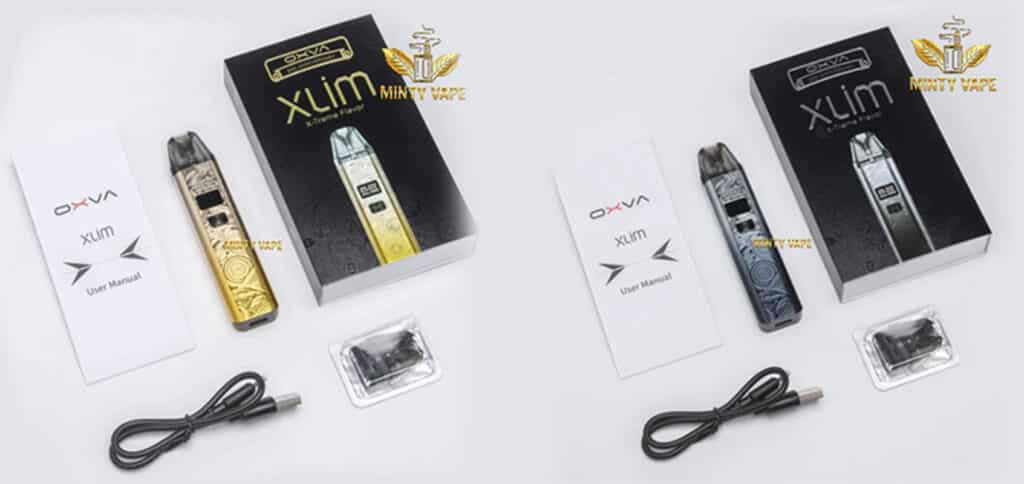 Bộ sản phẩm Xlim Limited V3 Anniversary bao gồm các loại phụ kiện đi kèm