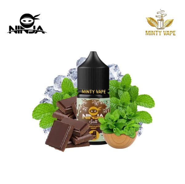Tinh Dầu Vape Juice Ninja Salt nic Chocolate Mint - Socola Bạc Hà 30ml