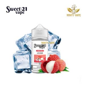 Tinh Dầu Vape Sweet 21 Freebase Lychee - Vải Lạnh 100ml - Mỹ - Chính Hãng