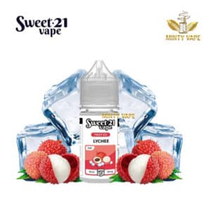 Tinh Dầu Vape Sweet 21 Salt Lychee - Vải Lạnh - 30ml - Mỹ - Chính Hãng