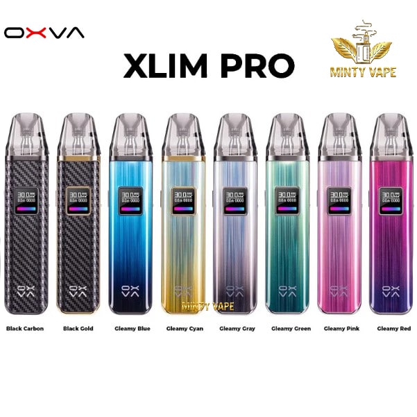Xlim Pro 30W Pod System Kit By Oxva Chinh Hang Full Color