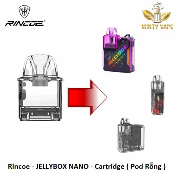 Đầu Pod Rỗng thay thế cho các dòng Pod JellyBox Nano - Nano 2 - Nano Se