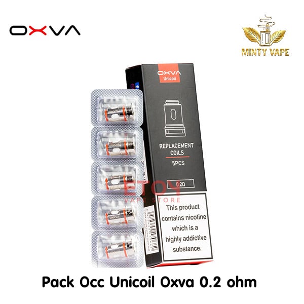 Pack 5 cái Coil Occ Oxva Unicoil 0.2 Ohm Mesh Coil