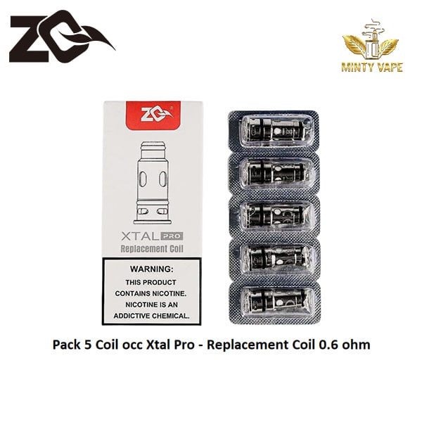 Pack 5 cái Coil Occ ZQ Xtal Pro 0.6 ohm