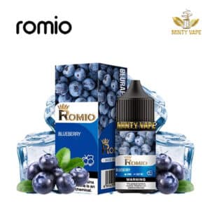 Romio King Ice Salt nic 30ml 35MG/55MG - Blueberry - Việt Quất Lạnh