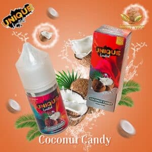 Unique Limited Kẹo Dừa Lạnh - Coconut Candy - Salt nic 30ml 50MG