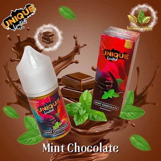 Unique Limited Mint Chocolate - Socola Bạc Hà - Salt nic 30ml 50MG