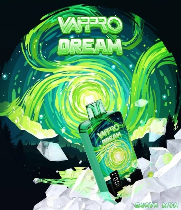 Pod Vappro Dream 8000 hơi - Ổi Kiwi