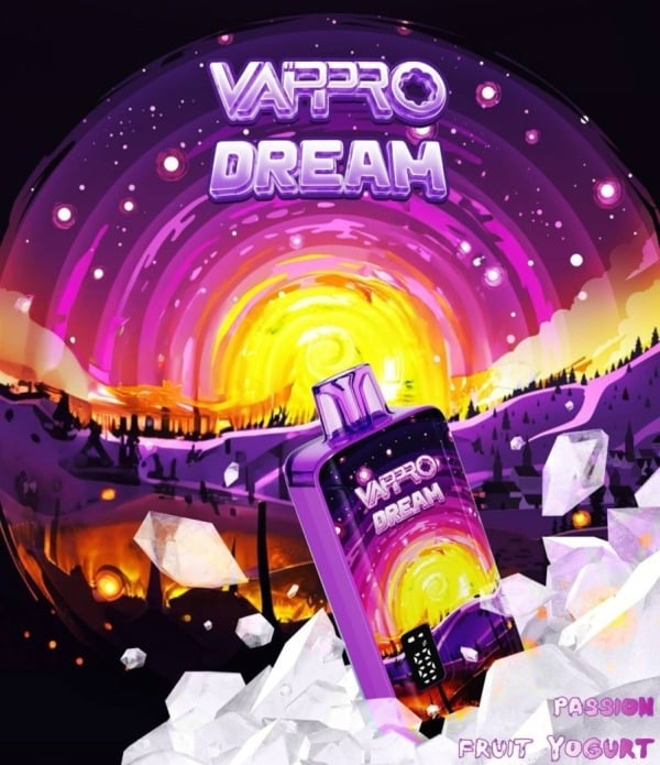Pod Vappro Dream 8000 hơi - Sữa Chua Chanh Dây