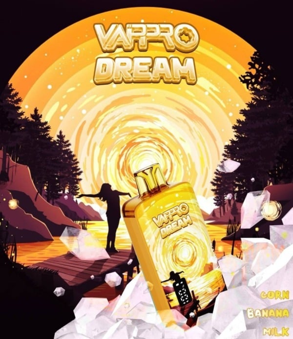 Pod Vappro Dream 8000 hơi - Sữa Chuối Bắp