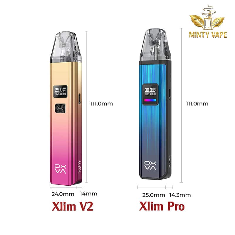 Xlim Pro Và Xlim V2 kích thước tương đối nhau