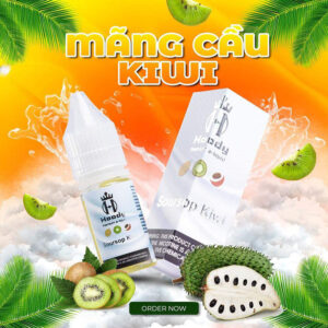 Hoody Juice Mãng Cầu Kiwi Salt nic 10ml - 40ni - 60ni