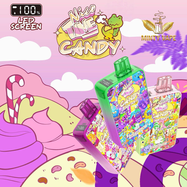 Pod Nicotime Candy 12000 Hơi - Minty Vape Hcm